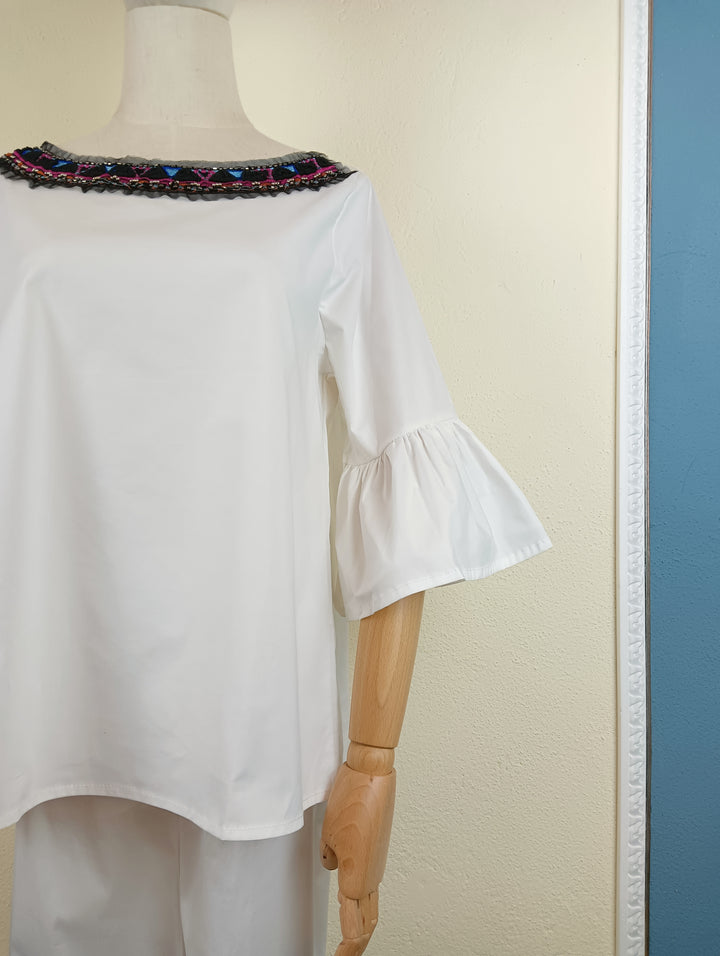 Camicia Manica a Tulipano