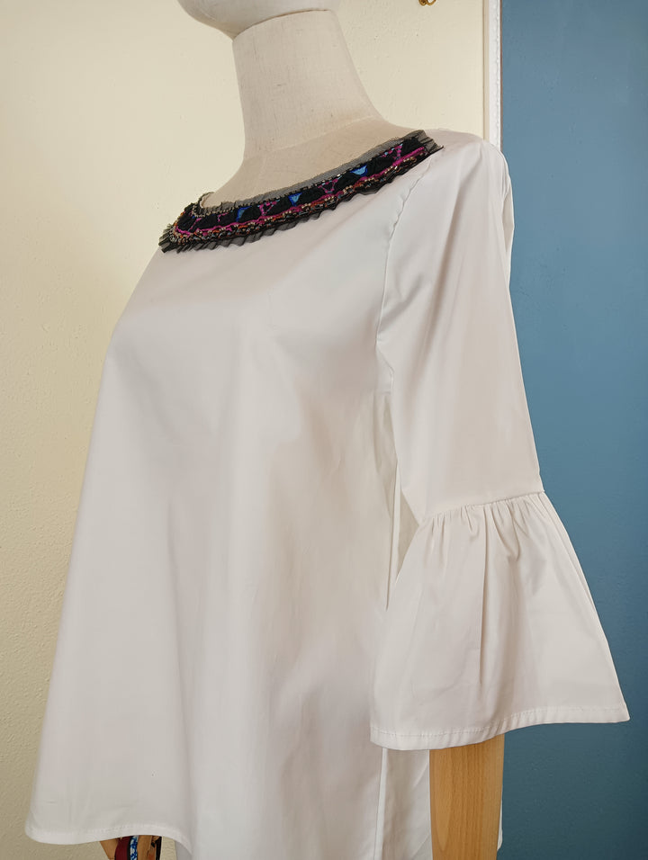 Camicia Manica a Tulipano